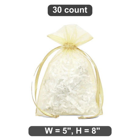 Versatile for Party Needs 4" x 6" Organza Bag