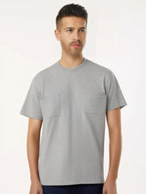 Gildan® Heavy Cotton Crewneck Short Sleeve Pocket T-Shirt