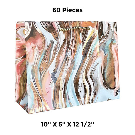 Designer Patterned Gift Bags 10" x 5" x 12-1/2"