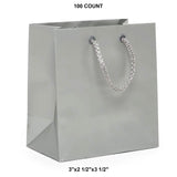Compact Matte Euro Tote 3" x 2 1/2" x 3 1/2"