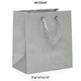 Compact Matte Euro Tote 3" x 2 1/2" x 3 1/2"