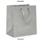 Elegant Matte Euro Tote 13" x 5" x 10"
