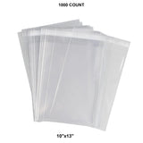 1.2 Mil Self-Sealing Bags with Lip Tape 10'' x 13''