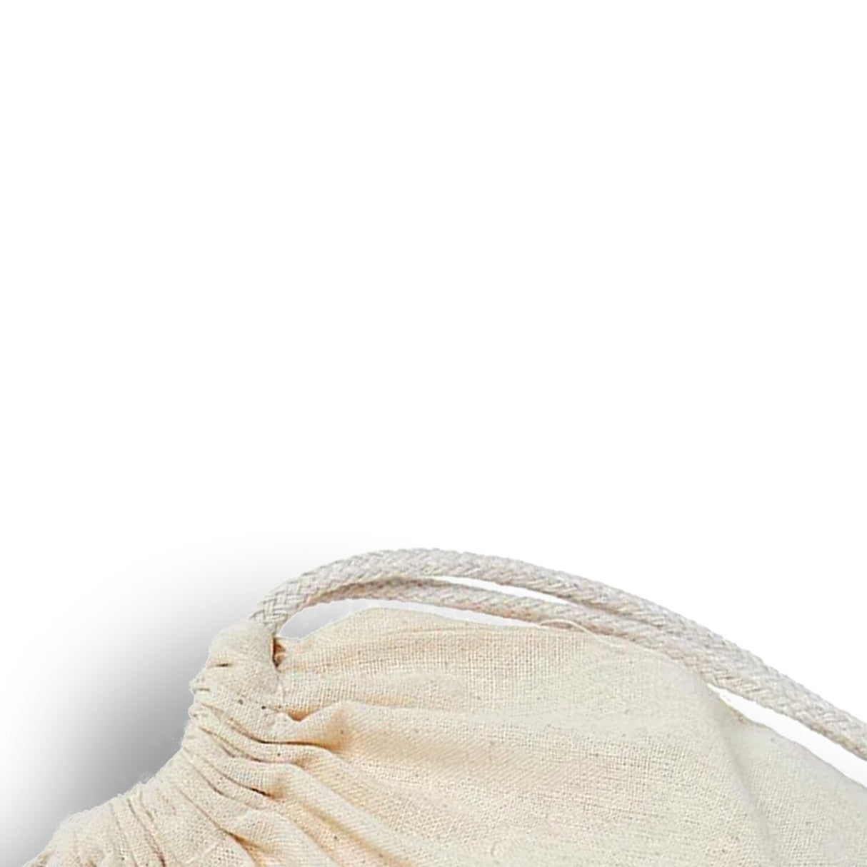 Extra 8" x 10" Plain Cotton Muslin Pouch