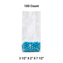 Christmas Gift Packaging Cello Bags 3.5” x 2” x 7.5”