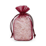 Flat Bottom Organza Bags 5 1/2''x11/2''x10 1/2'' for Jewelry and More
