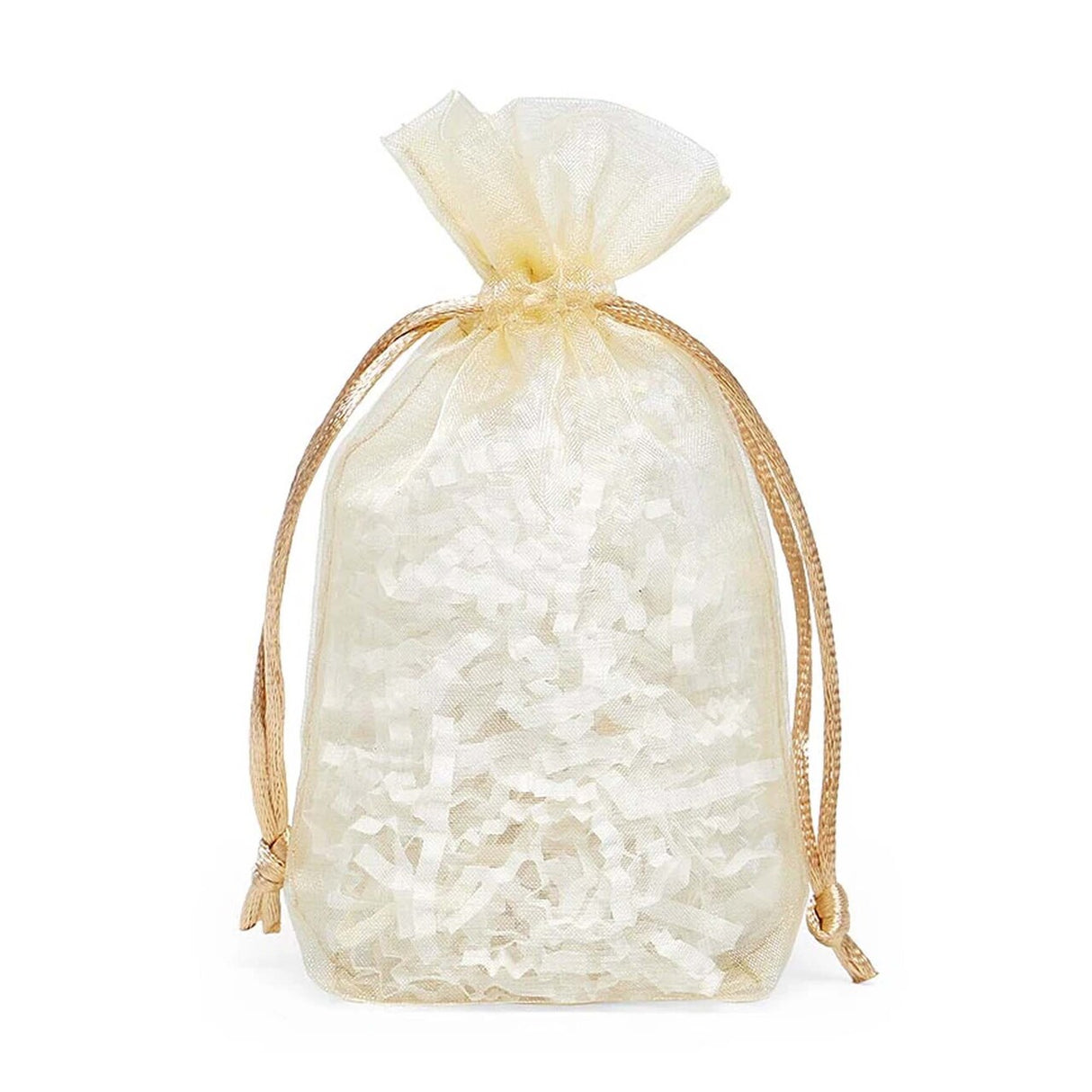 Flat Bottom Organza Bags 3 1/2''x1''x5 1/2'' for Party Favor Bags