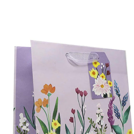 Bold Patterned Gift Bags 10" x 4" x 8"