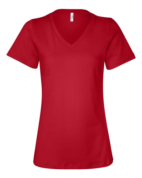 BELLA + CANVAS® Women’s Jersey Relaxed V-Neck Short Sleeve T-shirt