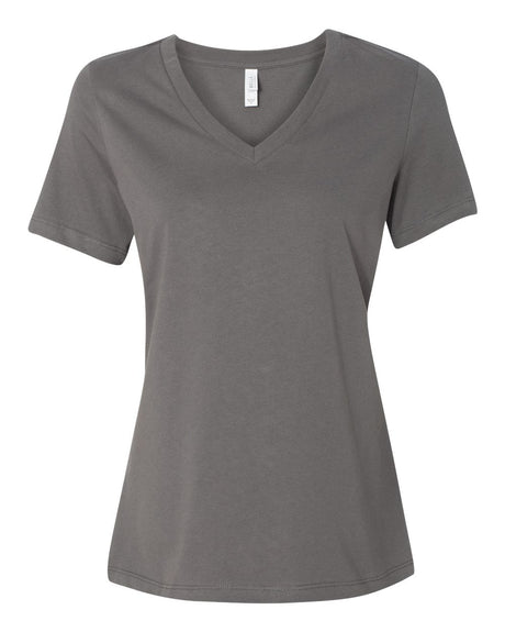 BELLA + CANVAS® Women’s Jersey Relaxed Short Sleeve V-Neck T-Shirt