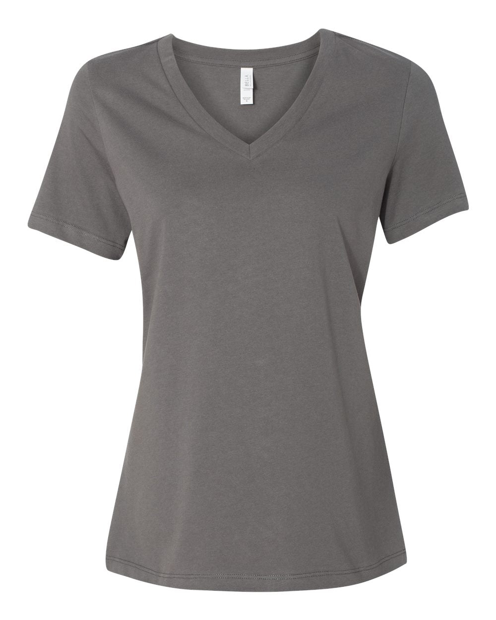 BELLA + CANVAS® Women’s Jersey Relaxed Short Sleeve V-Neck T-shirt