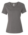 BELLA + CANVAS® Women’s Jersey Relaxed Short Sleeve V-Neck T-shirt