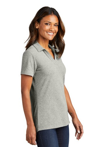 Port Authority® Women's C-FREE Cotton Blend Pique Polo