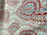 Coconut Row Bellini Linen Rayon Fabric - Multi Color Paisley, 54" Width (1 Yard)