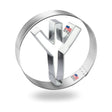 Peace Sign Cookie Cutter 4 in B1722, 2 Pieces