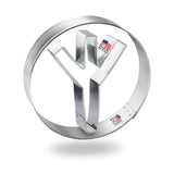Peace Sign Cookie Cutter 4 in B1722, 2 Pieces