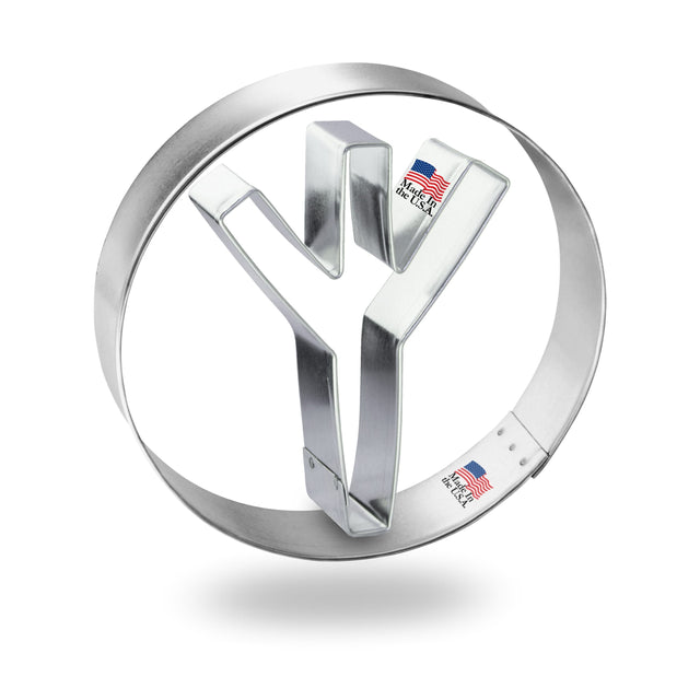 Peace Sign Cookie Cutter 4 in B1722, 2 Pieces