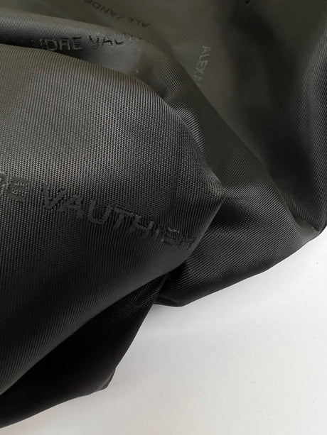 Black Viscose Lining Twill