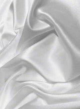 White Stretch Crepe Back Satin
