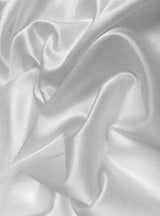 White Stretch Crepe Back Satin