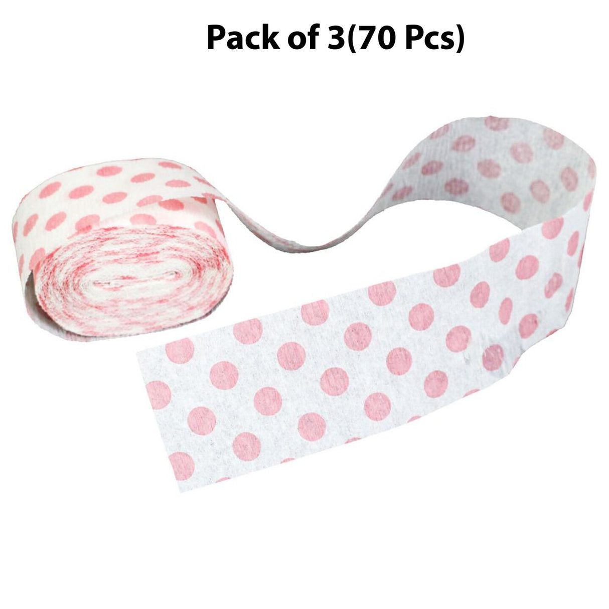 Polka Dot Streamer Roll Pink 30 Feet