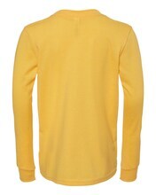 BELLA + CANVASÂ Youth Jersey Long Sleeve Tee - 3501Y - S