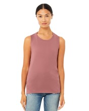 BELLA + CANVAS® Women's Flowy Scoop Muscle Tank - 8803