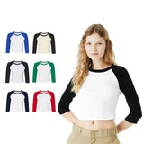 BELLA + CANVAS® Micro 3/4 Raglan Sleeve Baby Tee