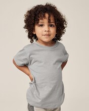 BELLA + CANVAS® Crewneck Short Sleeve Toddler Triblend Tee Shirt For Youth
