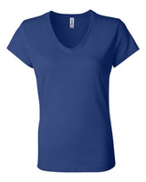 BELLA + CANVAS® Women’s Jersey V-Neck Short Sleeve Tee