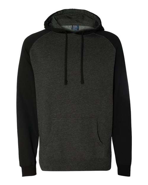 Raglan Hooded Sweatshirt