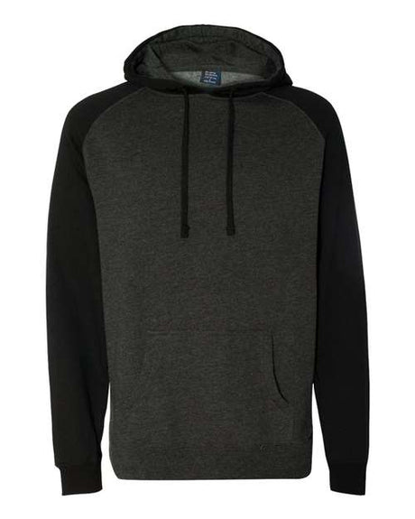Independent Trading Co. Unisex Raglan Hooded Sweatshirt