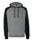 Independent Trading Co. Unisex Raglan Hooded Sweatshirt