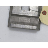 Kook E King Wire Cut Depositor Die 4 Pillow shape 2.25" W. 4" W x 18" L, Used Excellent Condition