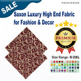 1 Yard Saxon Luxury High-End Fabric for Fashion & Decor Width 54"