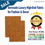 1 Yard Serenade Luxury High-End Fabric for Fashion & Decor