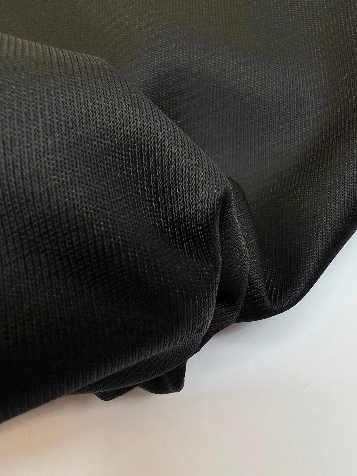 Wool Twill Suit Fabric Black