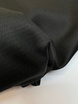 Wool Twill Suit Fabric Black