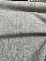 Performance+ Sheridan Fossil Taupe Upholstery Fabric - Heavy Linen Look, Taupe, 54" Width (1 Yard)