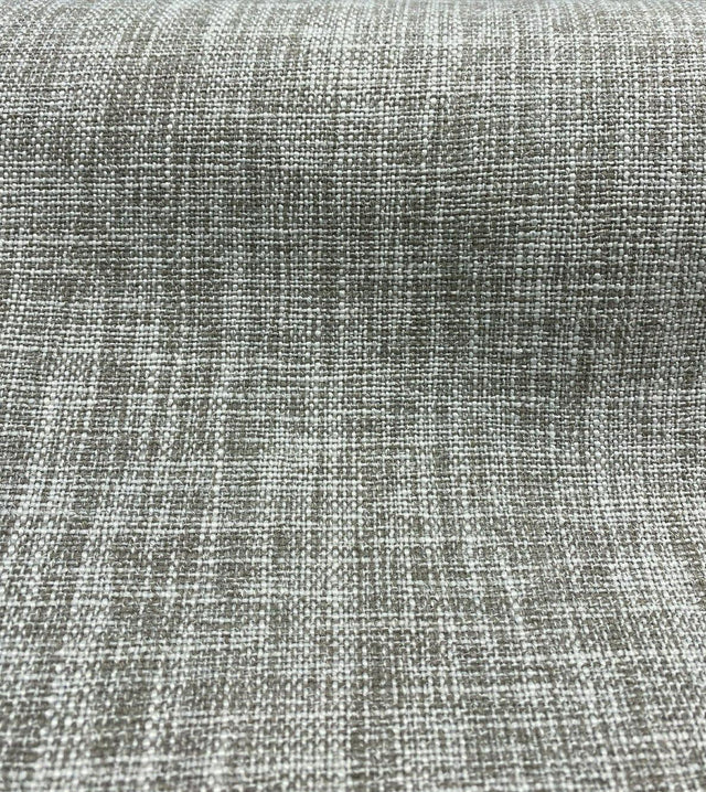 Performance+ Sheridan Fossil Taupe Upholstery Fabric - Heavy Linen Look, Taupe, 54" Width (1 Yard)