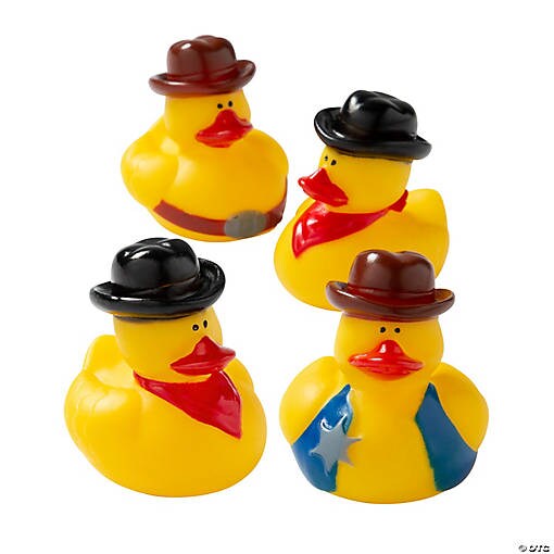 Cowboy Rubber Ducks