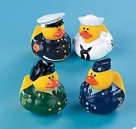 Armed Forces Rubber Ducks