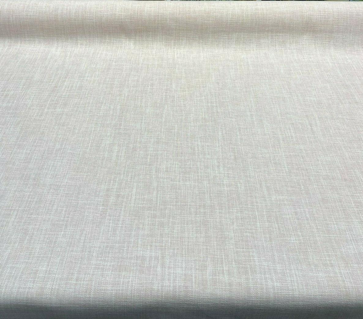 Performance+ Sheridan Blush Pink Upholstery Fabric - Heavy Linen Look, 54" Width (1 Yard)