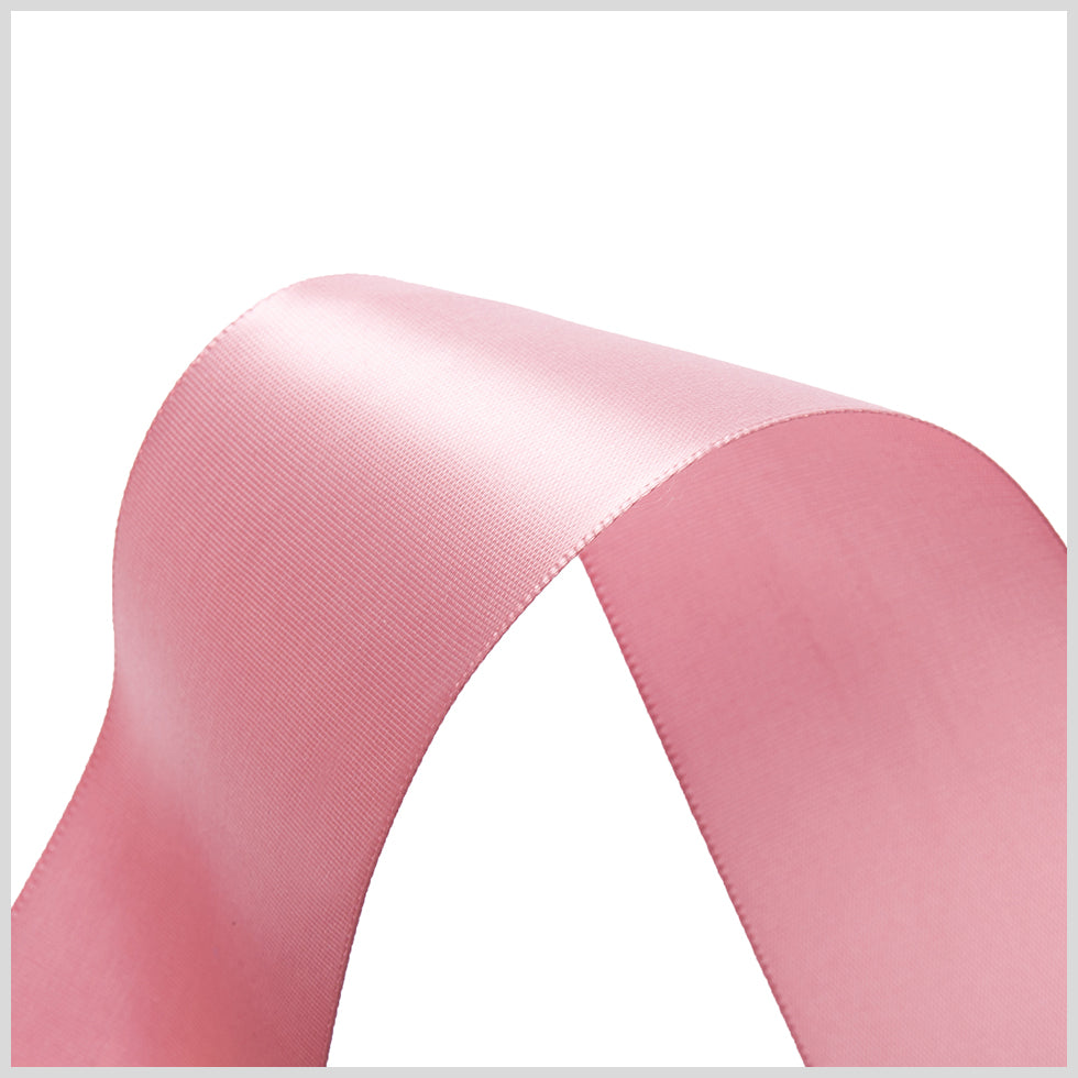 1.5" Mauve Single Face Satin Ribbon
