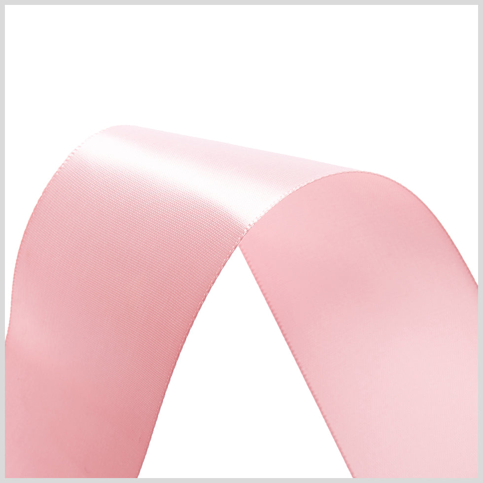 1.5" Light Pink Single Face Satin Ribbon