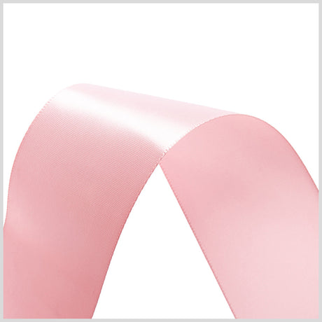 1.5" Light Pink Single Face Satin Ribbon