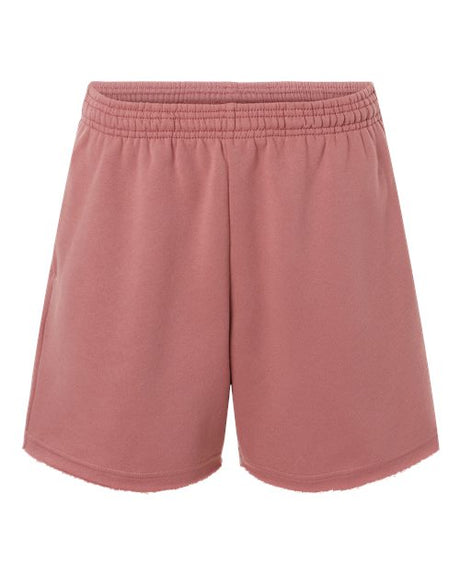 BELLA + CANVAS® Women's Cutoff Fleece Shorts