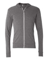 BELLA + CANVAS® Triblend Lightweight Full Zip Hooded