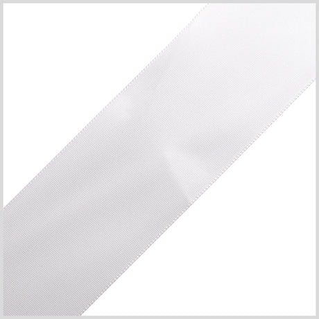 1.5" Millennium Silver Single Face Satin Ribbon