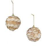 10cm Pinecone Ornament 2 Pcs
